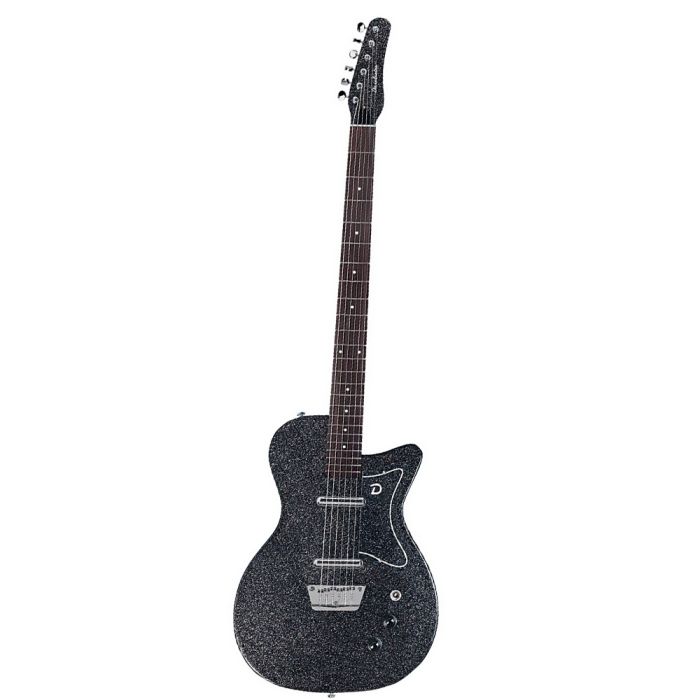 Danelectro 56 Baritone Guitar - Black Sparkle