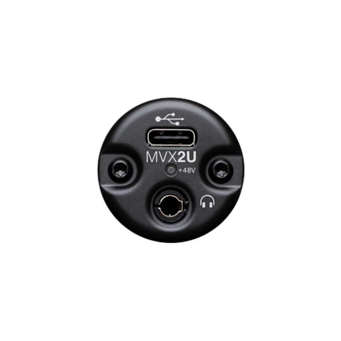 Shure MOTIV MVX2U Digital Audio Interface Top