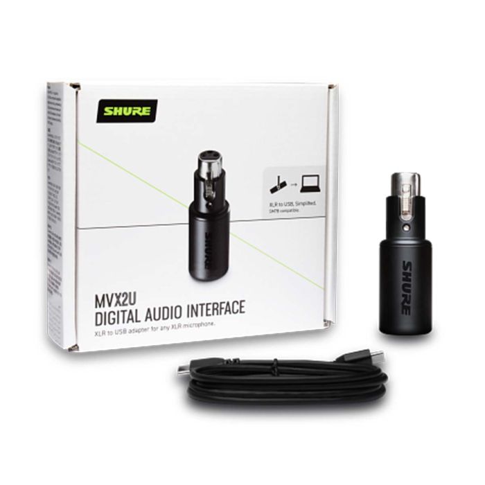 Shure MOTIV MVX2U Digital Audio Interface Overview