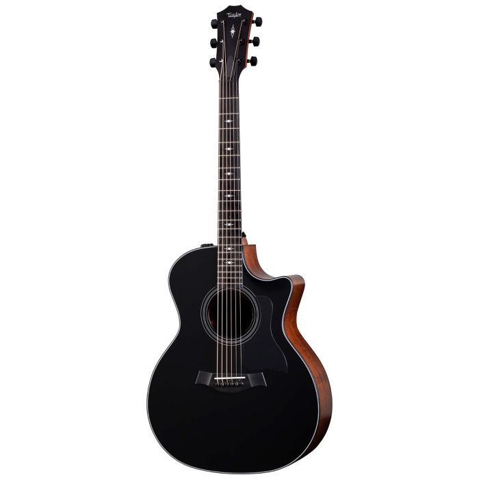 Taylor 324ce Grand Auditorium Blacktop Special Edition front view
