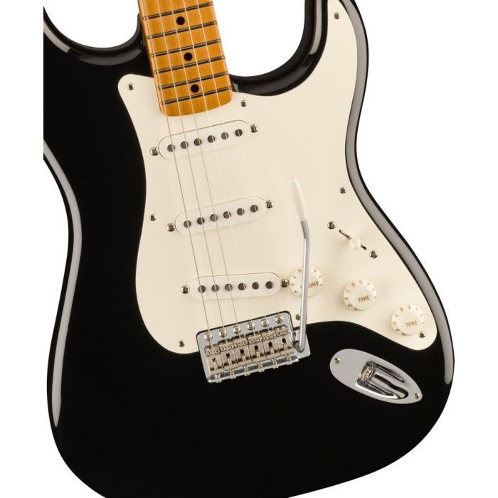 Fender Vintera Ii 50s Stratocaster MN Black, body closeup