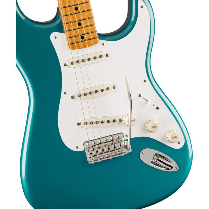 Fender Vintera Ii 50s Stratocaster MN Ocean Turquoise, body closeup