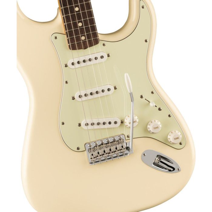 Fender Vintera Ii 60s Stratocaster RW Rw Olympic White, body closeup
