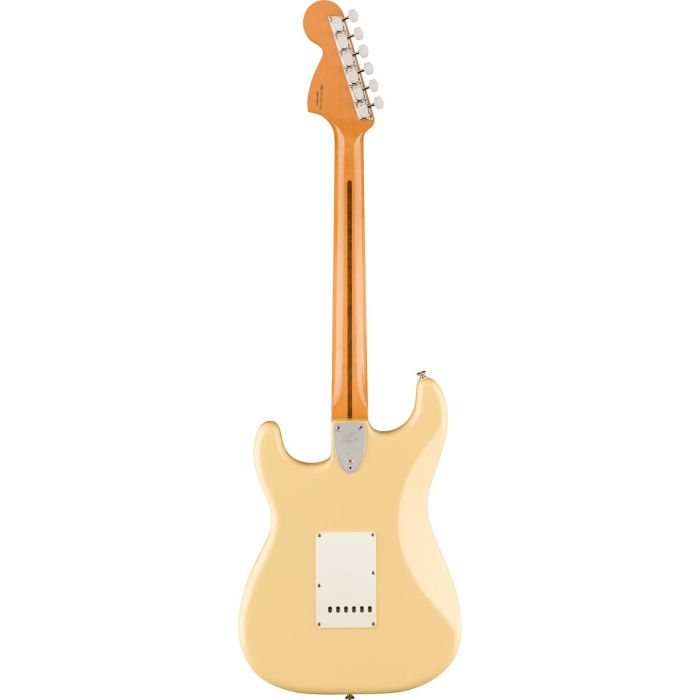 Fender Vintera Ii 70s Stratocaster MN Vintage White, rear view