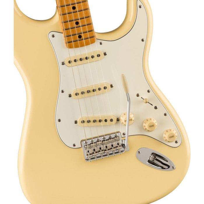 Fender Vintera Ii 70s Stratocaster MN Vintage White, body closeup