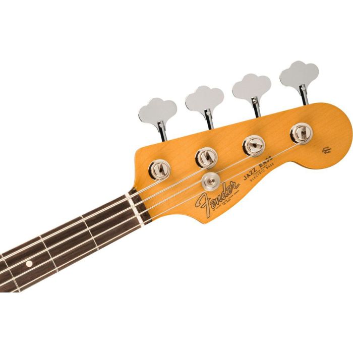 Fender Vintera Ii 60s Jazz Bass RW Black, headstock front