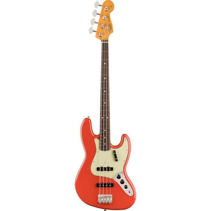 Fender Vintera Ii 60s Jazz Bass RW Fiesta Red, front view