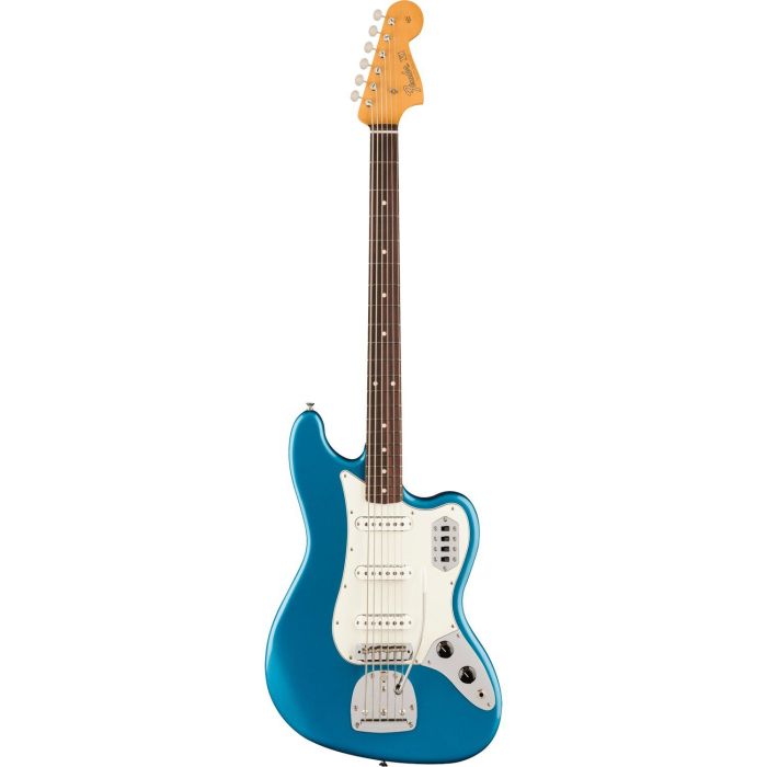 Fender Vintera Ii 60s Bass Vi RW Lake Placid Blue, front view