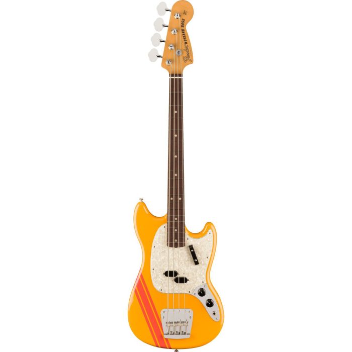 Fender Vintera Ii 70s Mustang Bass RW Competition Orange, front view