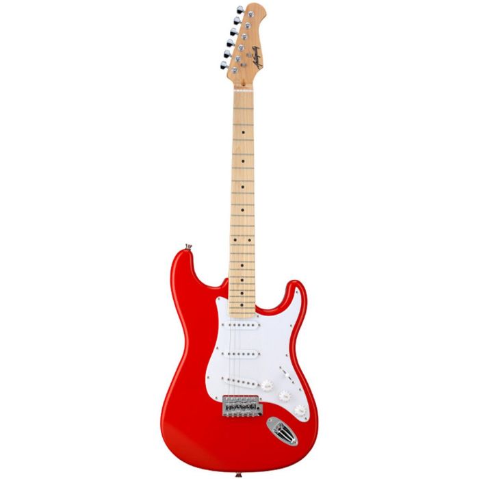 Antiquity St1 Electric Guitar Red, front view