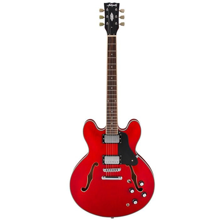 Antiquity Aq35 Electric Guitar Cherry Red, front view