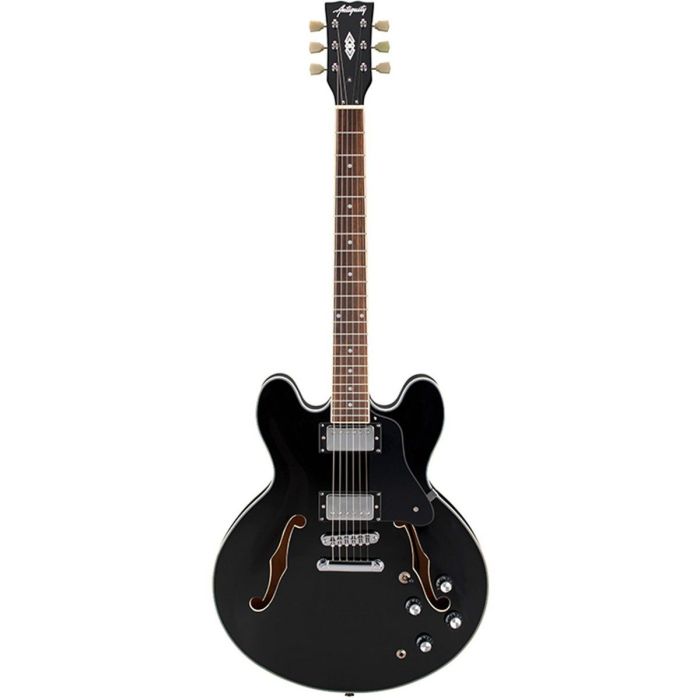 Antiquity Aq35 Electric Guitar Black, front view
