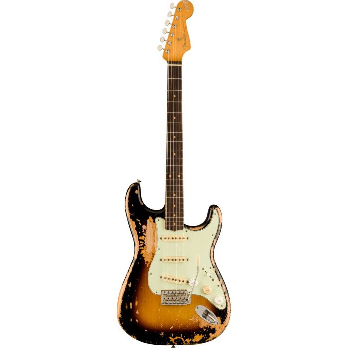 Fender Mike McCready Stratocaster RW, 3-Color Sunburst front view