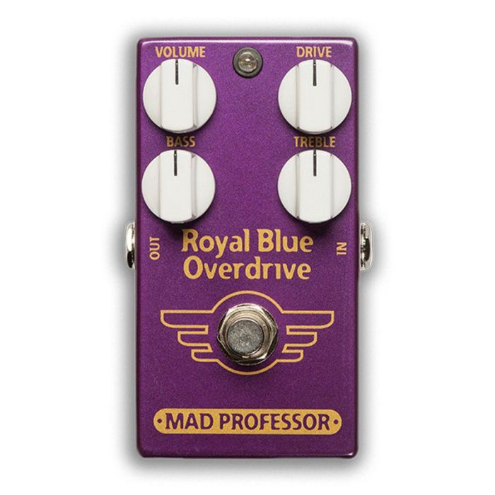 Mad Professor Royal Blue Overdrive top-down view