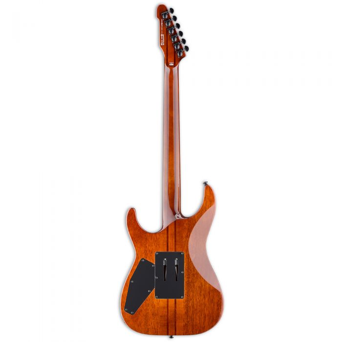 ESP LTD M-1000K Koa Electric Guitar in Natural Back