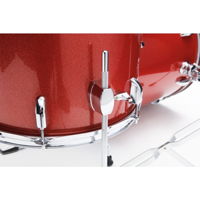 Tama Stagestar 20" 5pc Kit Candy Red Sparkle w/ Hardware & Zildjian Planet Z Cymbals hardware
