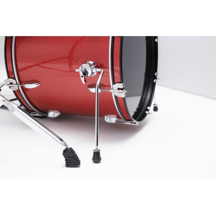 Tama Stagestar 20" 5pc Kit Candy Red Sparkle w/ Hardware & Zildjian Planet Z Cymbals spur