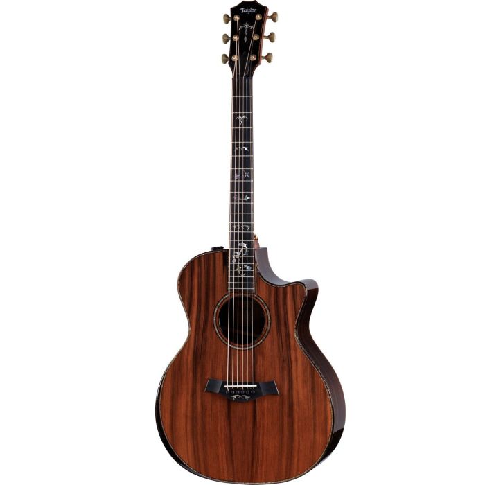 Taylor 914ce Sinker Redwood Top With Cindy Inlay front view