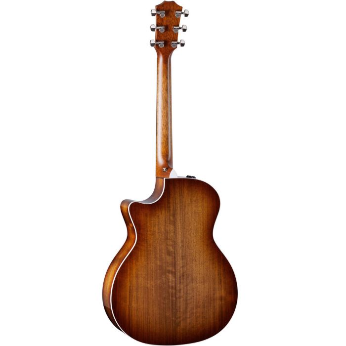 Taylor 424ce Special Edition Walnut Electro Acoustic, Shaded Edgeburst rear view