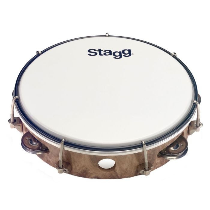 Stagg TAB-112P/WD 12" Tuneable Tambourine w/ 1 Row Jingles