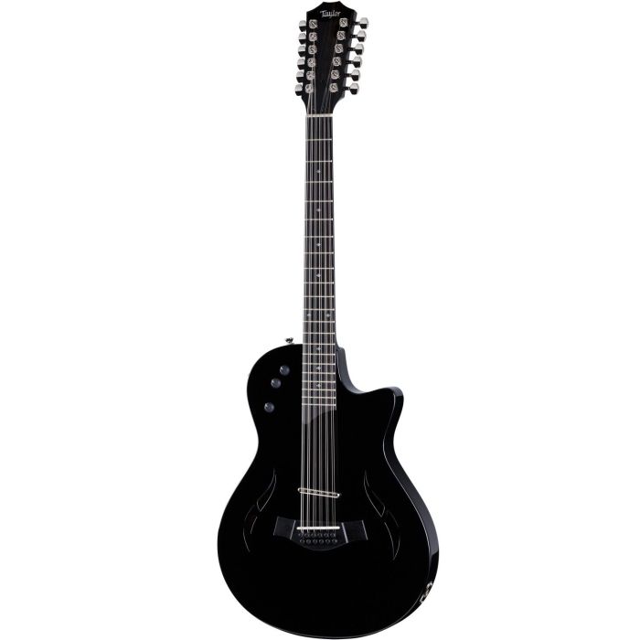 Taylor T5z-12 Classic Deluxe 12-String Electric Guitar, Black front view