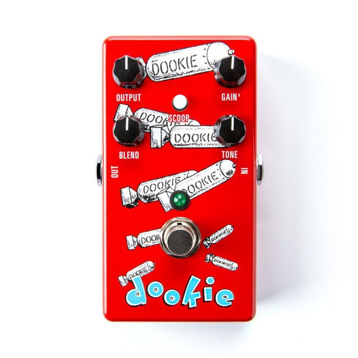 MXR Ltd Edition Green Day Dookie Drive V4 top-down view