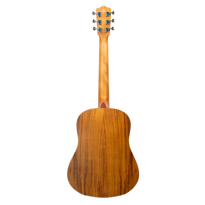 Ferndale M2-K Koa Mini Acoustic Guitar Back
