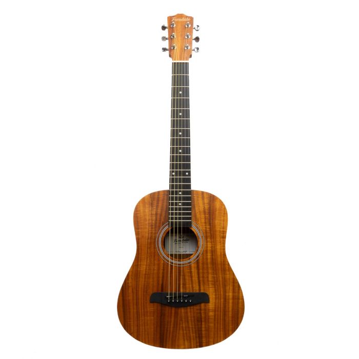 Ferndale M2-K Koa Mini Acoustic Guitar Front