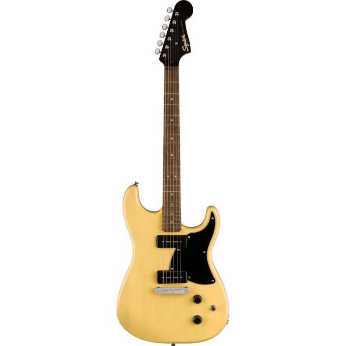 Squier Paranormal Stratosonic IL, Vintage Blonde front view