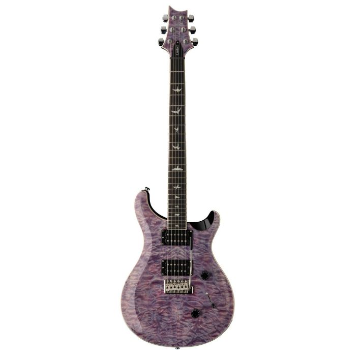 PRS SE Custom 24 QM Electric Guitar Violet front view