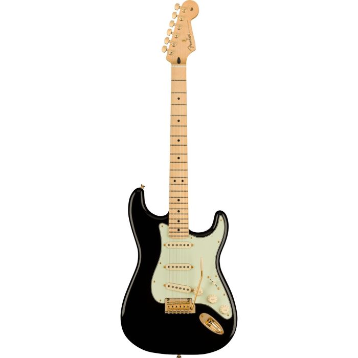 Fender Limited Edition Player Stratocaster MN, Black front view