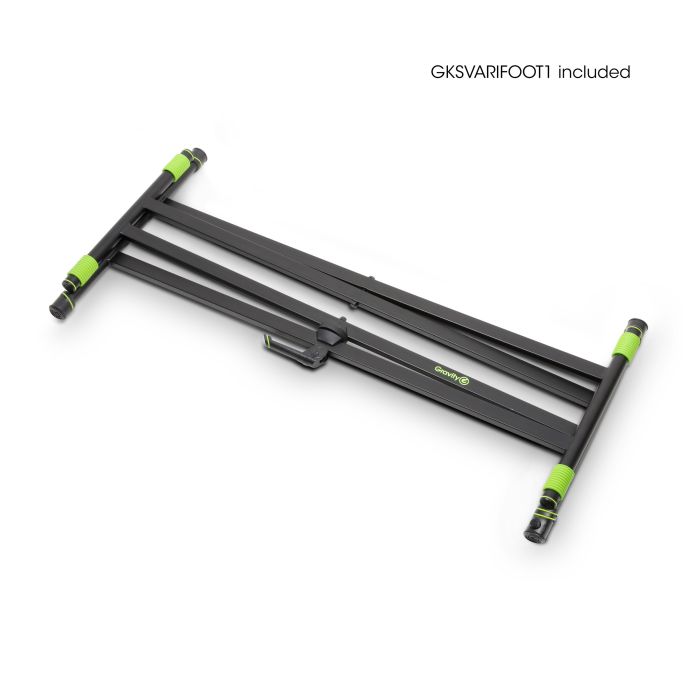 Gravity Set with keyboard stand X-Form double and rapid desk folded