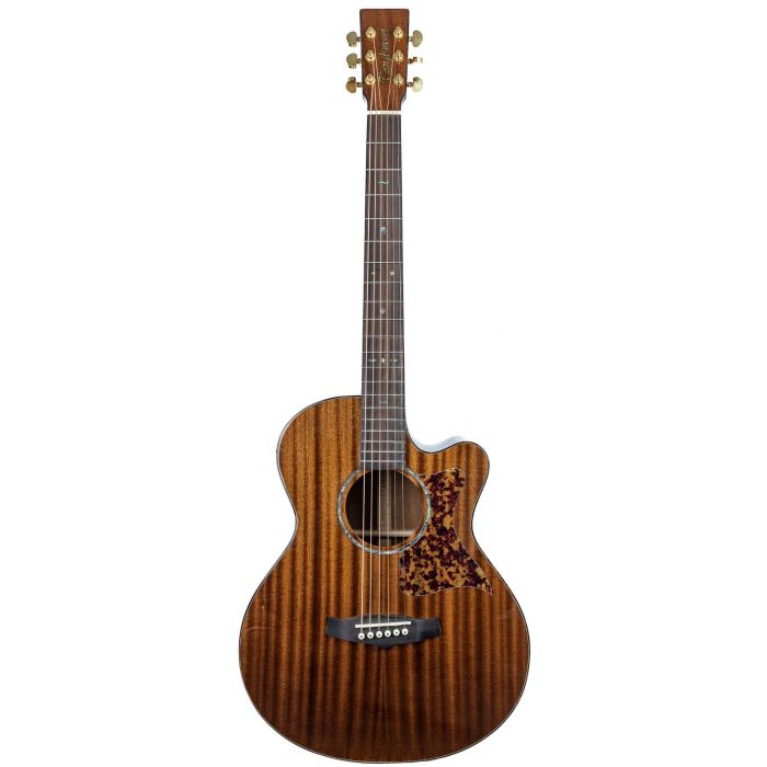 Tanglewood Super Folk Cutaway with LR Baggs Stage Pro Element All Mahogany - Gloss front