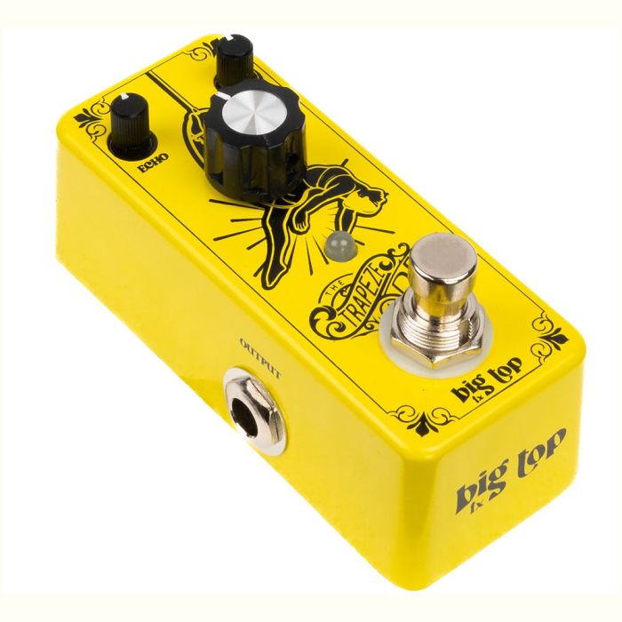 Big Top Trapeze Mini Delay Pedal right-tilted view