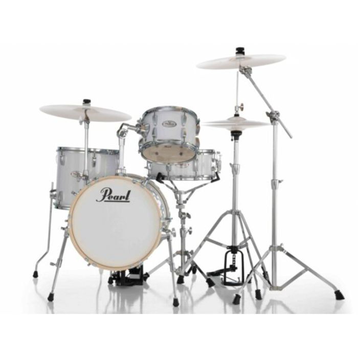 Pearl Midtown 4pc Compact Set With Hardware Pure White front