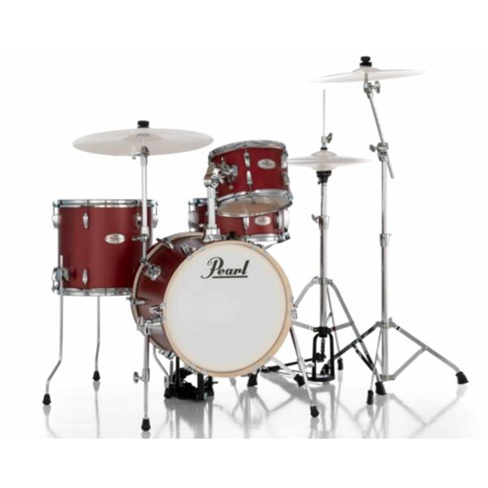 Pearl Midtown 4pc Compact Set With Hardware Matte Red front