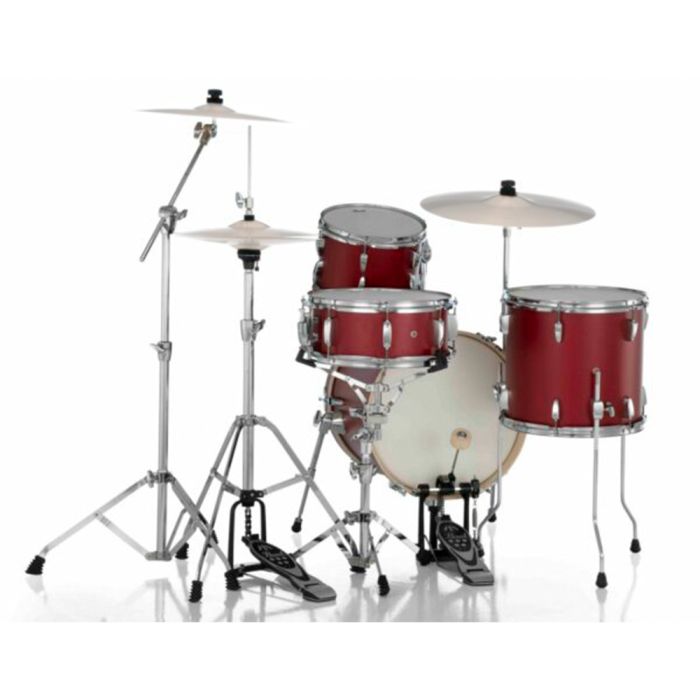 Pearl Midtown 4pc Compact Set With Hardware Matte Red back