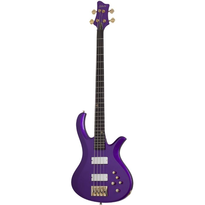 Schecter FreeZesicle-4 Purple Electric Bass Guitar