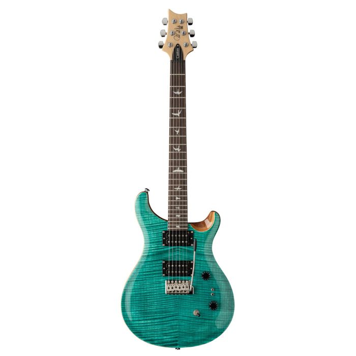 PRS SE Custom 24-08 Turquoise, front view