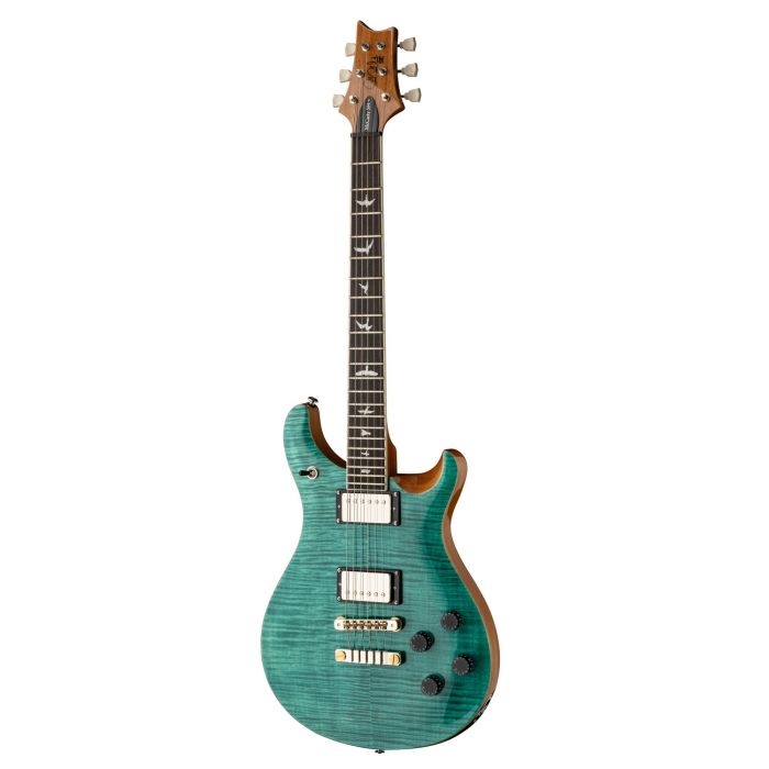 PRS SE Mccarty 594 Turquoise, angled view