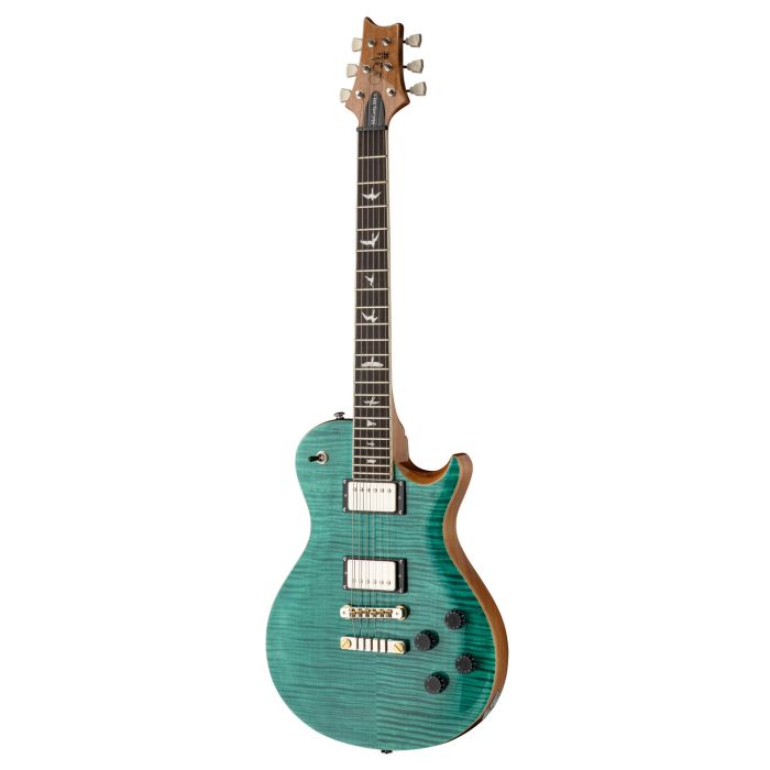 PRS SE Mccarty 594 Singlecut Turquoise, angled view