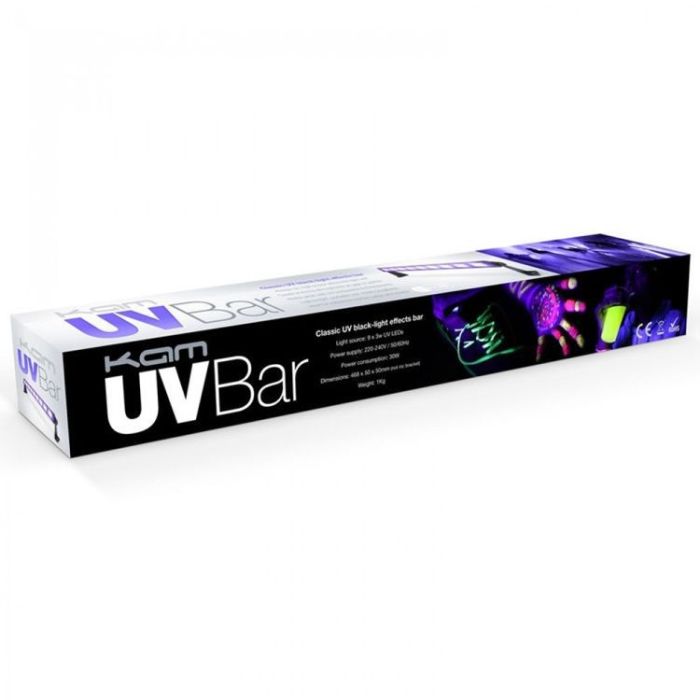 KAM LED UV Bar boxed