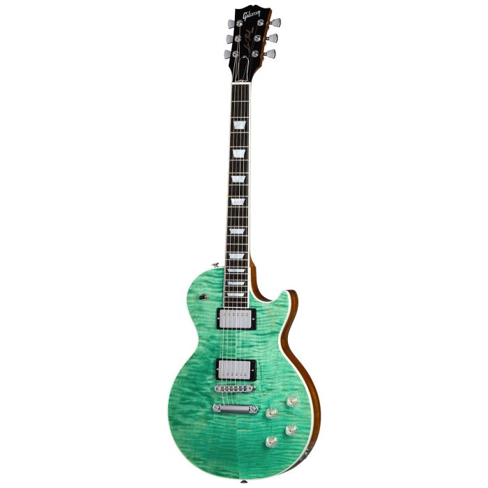 Gibson Les Paul Modern Figured Seafoam Green, front view
