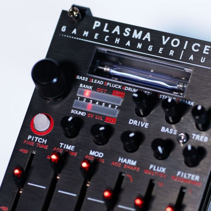 Gamechanger Audio PLASMA Voice Synthesizer Eurorack Module Dials