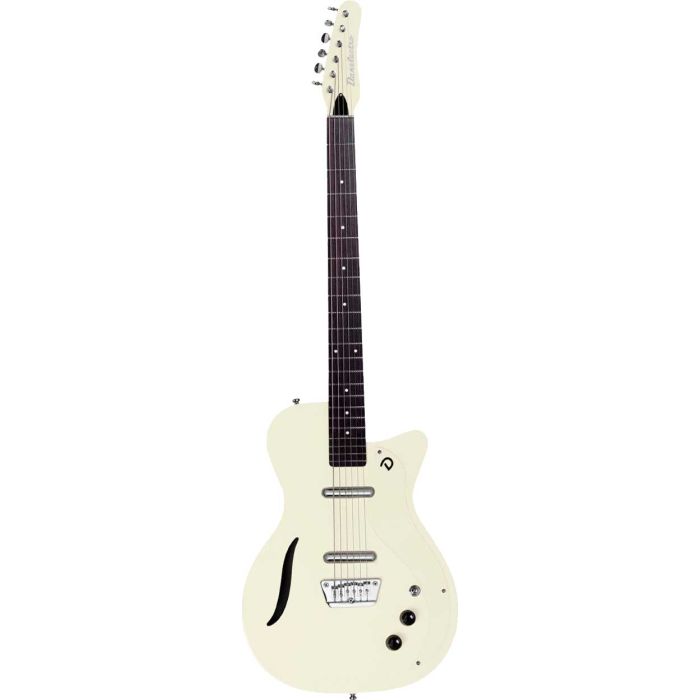 Danelectro 56 Vintage Baritone Guitar - Vintage White