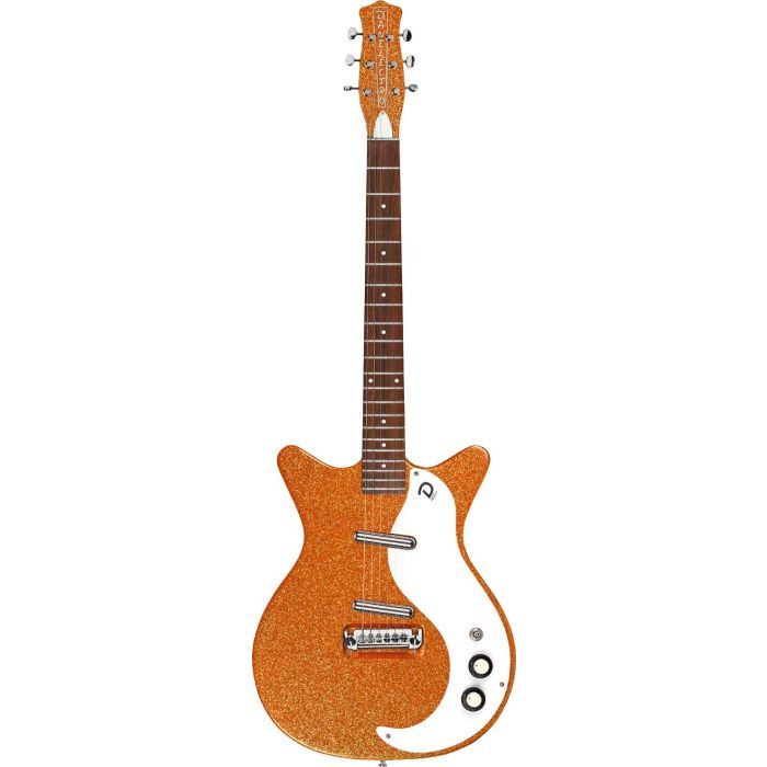 Danelectro DC59 Nos Guitar - Orange Metalflake
