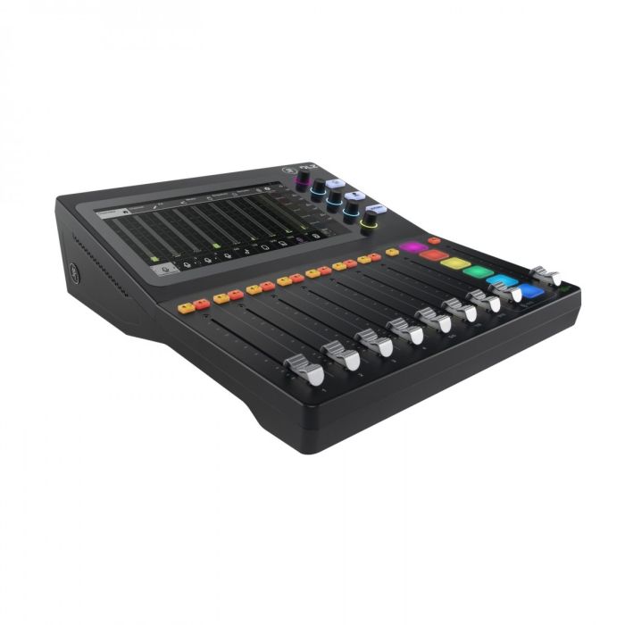 Mackie DLZ Creator Digital Mixer for Podcasting and Streaming Angled