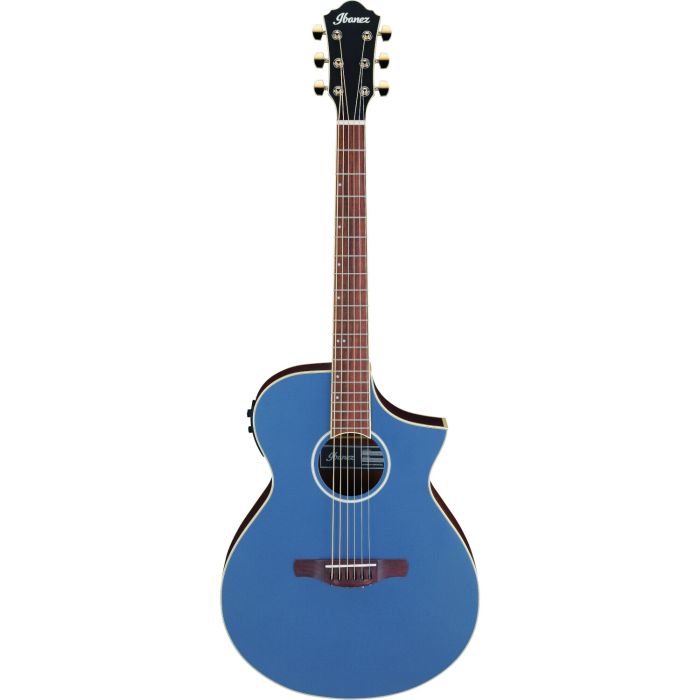 Ibanez AEWC12-PMF Electro Acoustic Guitar Prussian Blue Metallic Flat