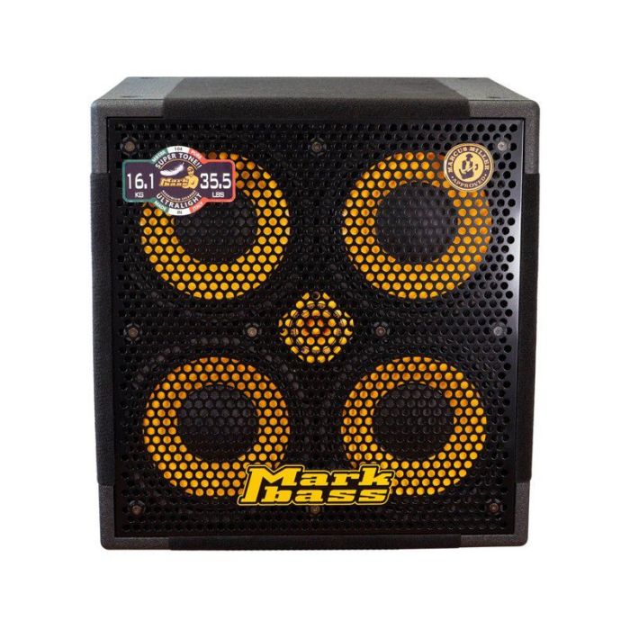 Markbass MB58R 104 PURE 4x10 Bass Cabinet front view