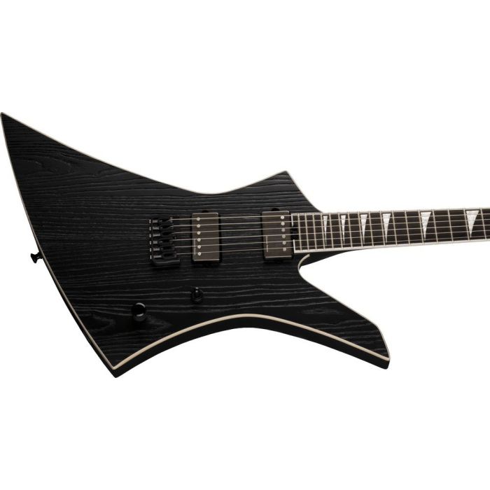 Jackson Limited Edition Pro Series Jeff Loomis Kelly Ash, Black angled view